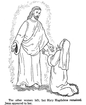 christian easter coloring pages