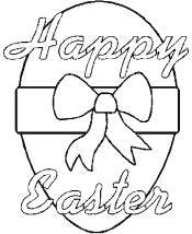 easter egg coloring pages