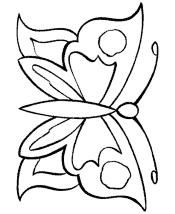 butterfly coloring pages