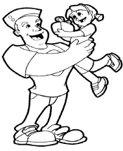 free Father&acute;s Day coloring pages
