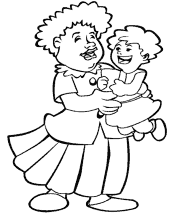 Mother&acute;s Day coloring pages