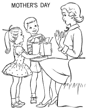 printable Mother&acute;s Day coloring pages
